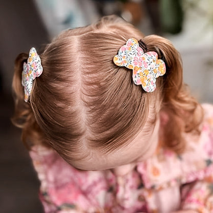 Bear Snap Clips | Liberty Wiltshire Pink Lemonade