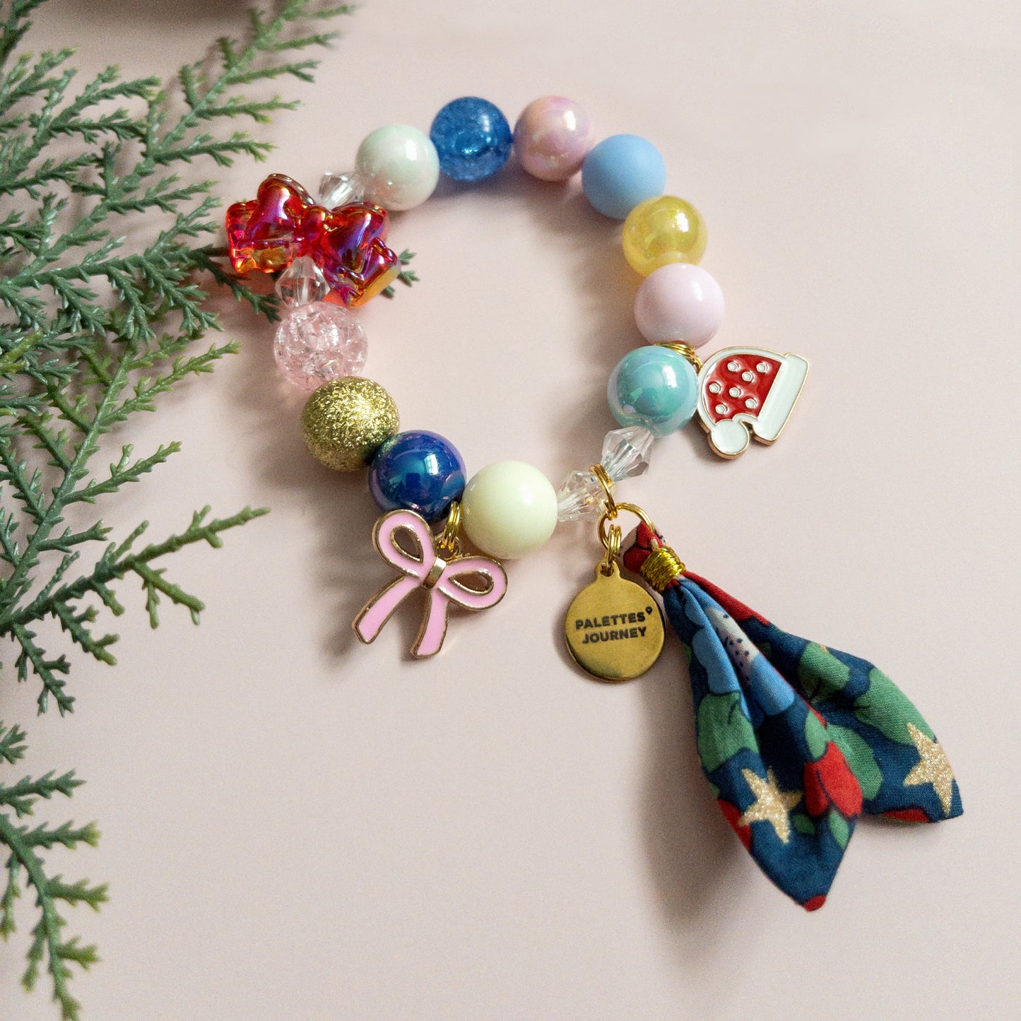 Christmas Bracelet | Liberty Betsy Star Blue