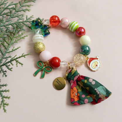 Christmas Bracelet | Liberty Betsy Star Green