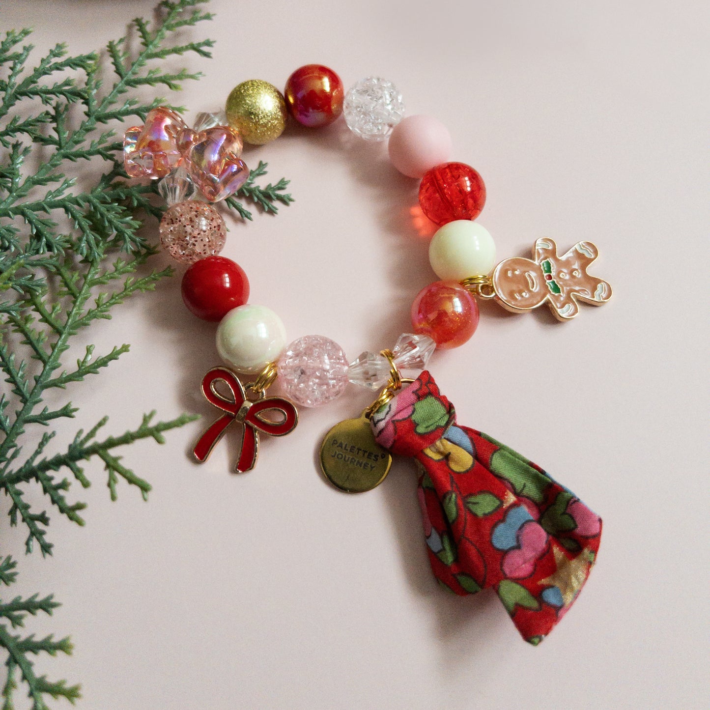 Christmas Bracelet | Liberty Betsy Star Red