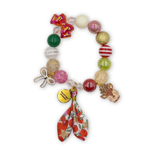 Christmas Bracelet | Liberty Wiltshire Star Red