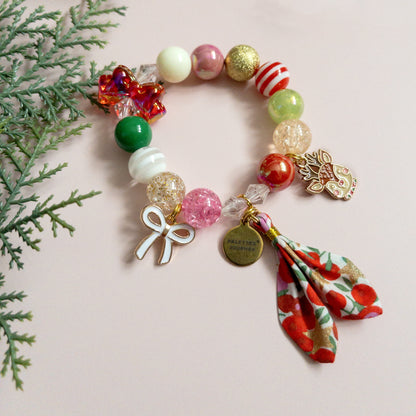 Christmas Bracelet | Liberty Wiltshire Star Red