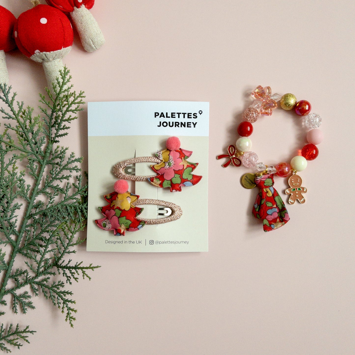 Christmas Tree Snap Clips | Liberty Star Red