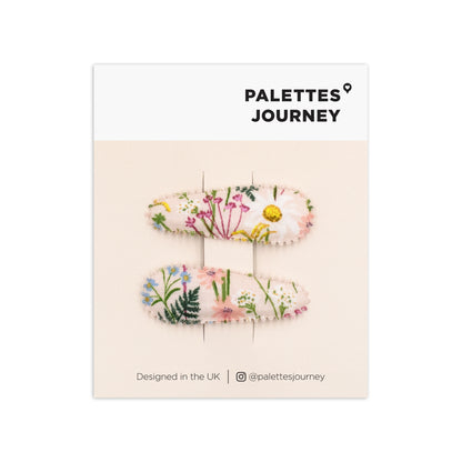 Scalloped Snap Clips | Rifle Paper Co. Blooming Daisy